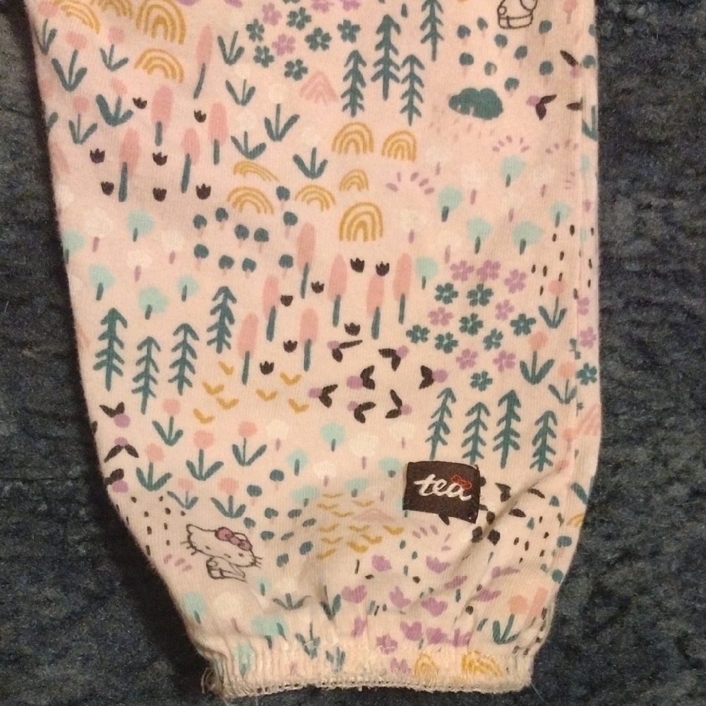 Hello Kitty Pink and Yellow Kids One Piece - Picture 9 of 10